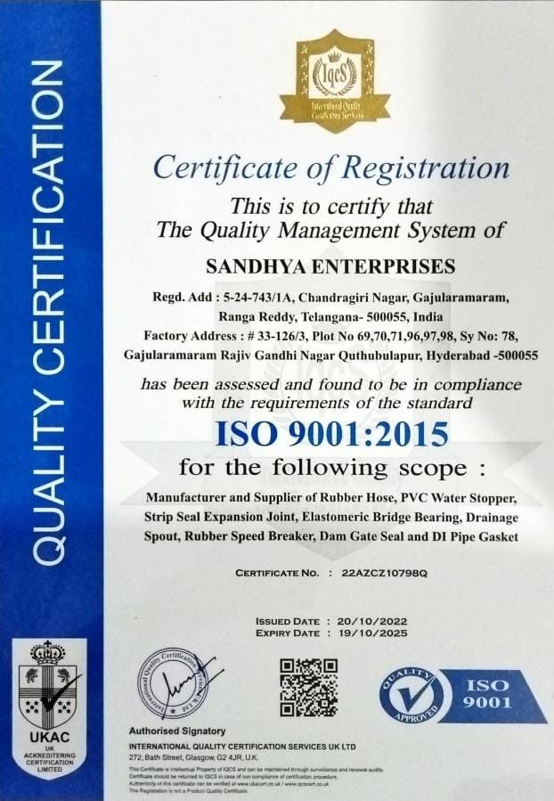 ISO Certificate ISO Certificate